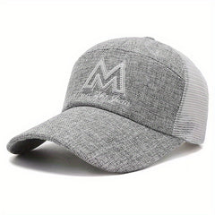 Men's Sunscreen Mesh Baseball Cap for Outdoor Activities