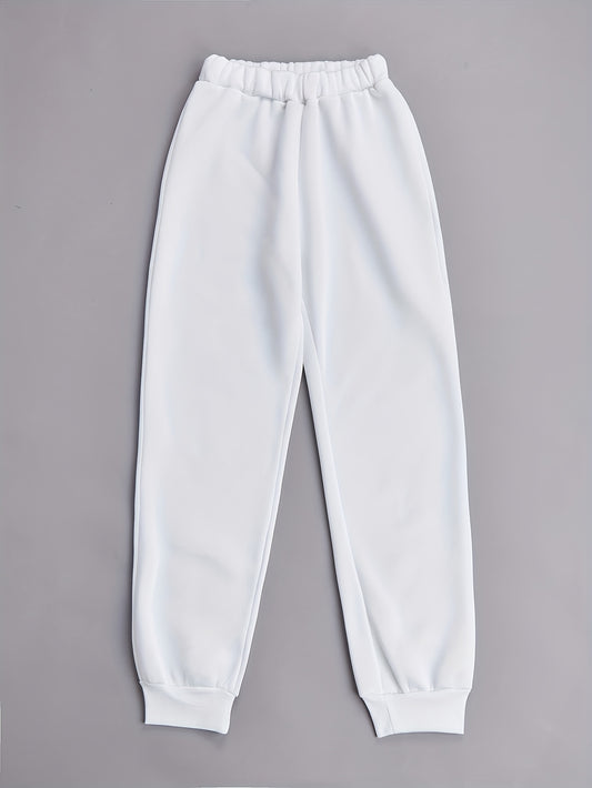 Women's Sports Casual Sweatpants Solid Running Casual Pants