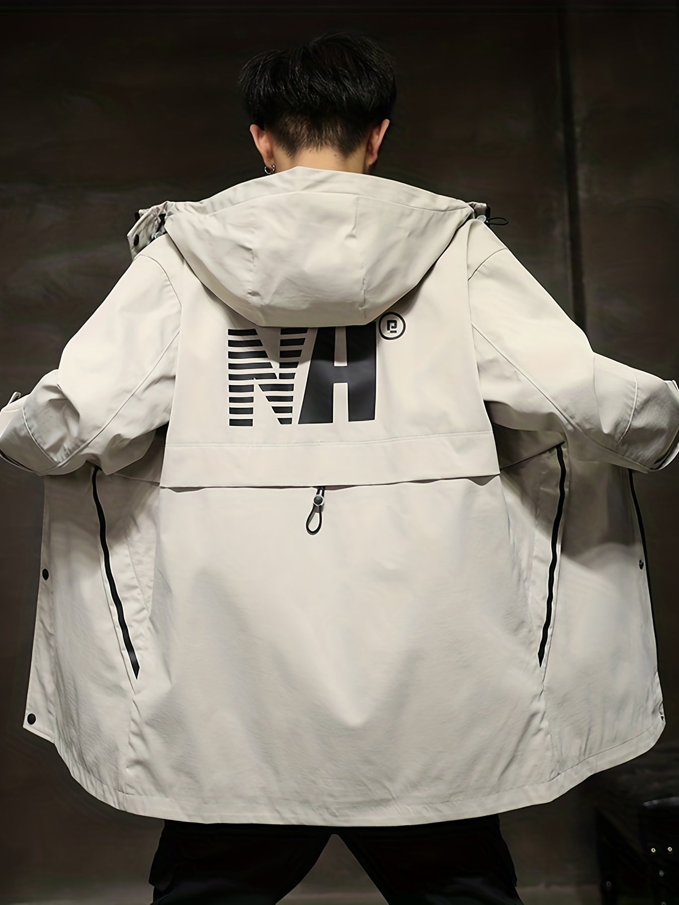 Men's Cotton Padded Coat Thermal Hooded Jacket