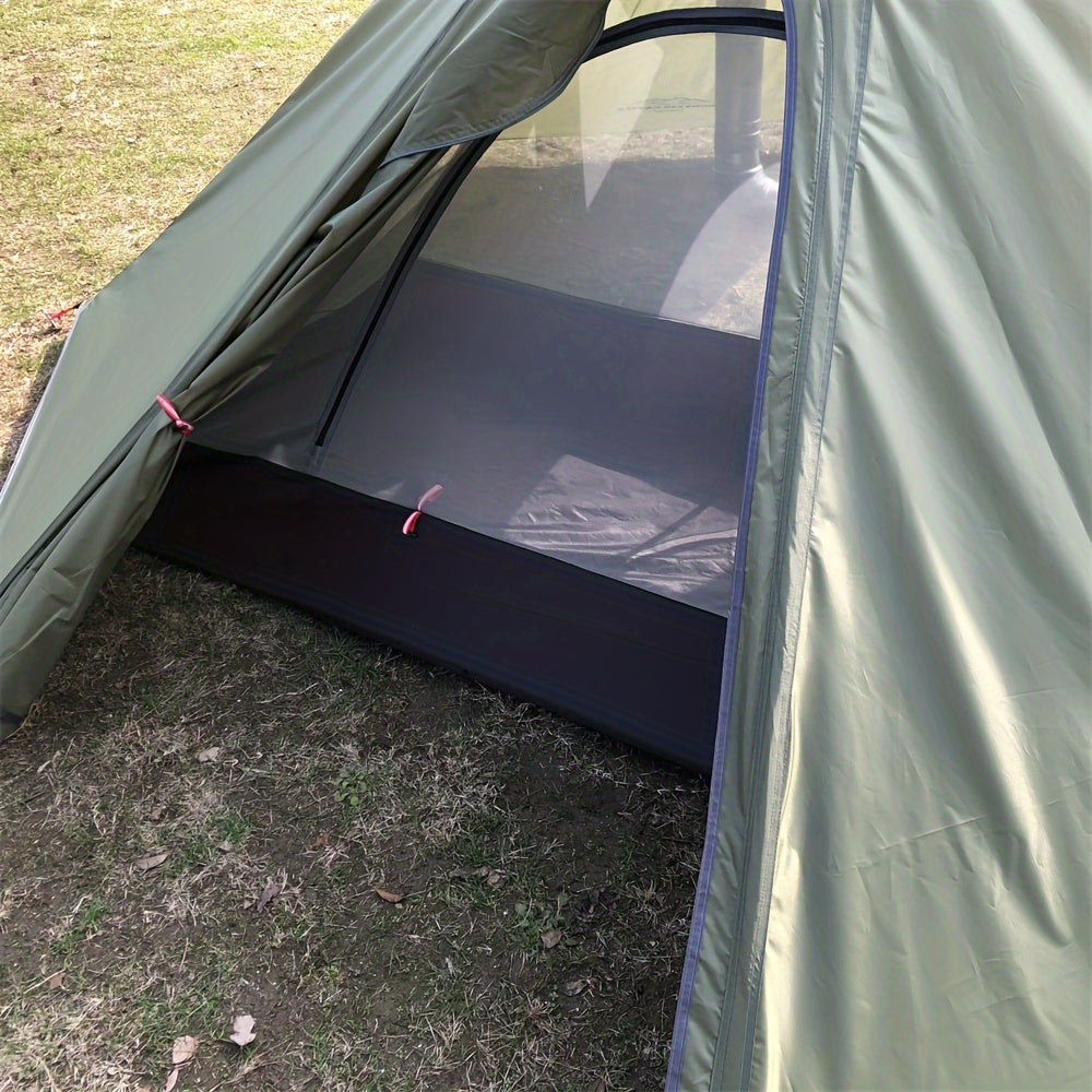 4 Corner Inner Tent Camping Pyramid Tent w/ Mosquito Net