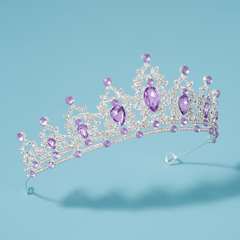 Rhinestone Sparkling Beauty Crown Headpiece