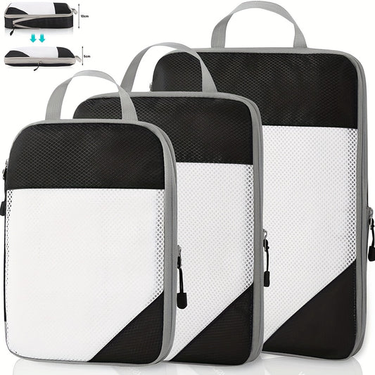 Compression Suitcases Packing Cubes Travel Organizer Handheld Clot...