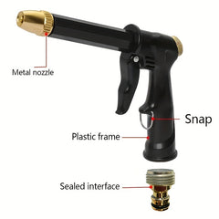 High Pressure Car Washing Water Gun Garden Shower Nozzle