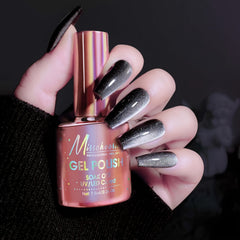 Cat Eye Gel Nail Polish Holographic Crystal Nail Art Gel Polish