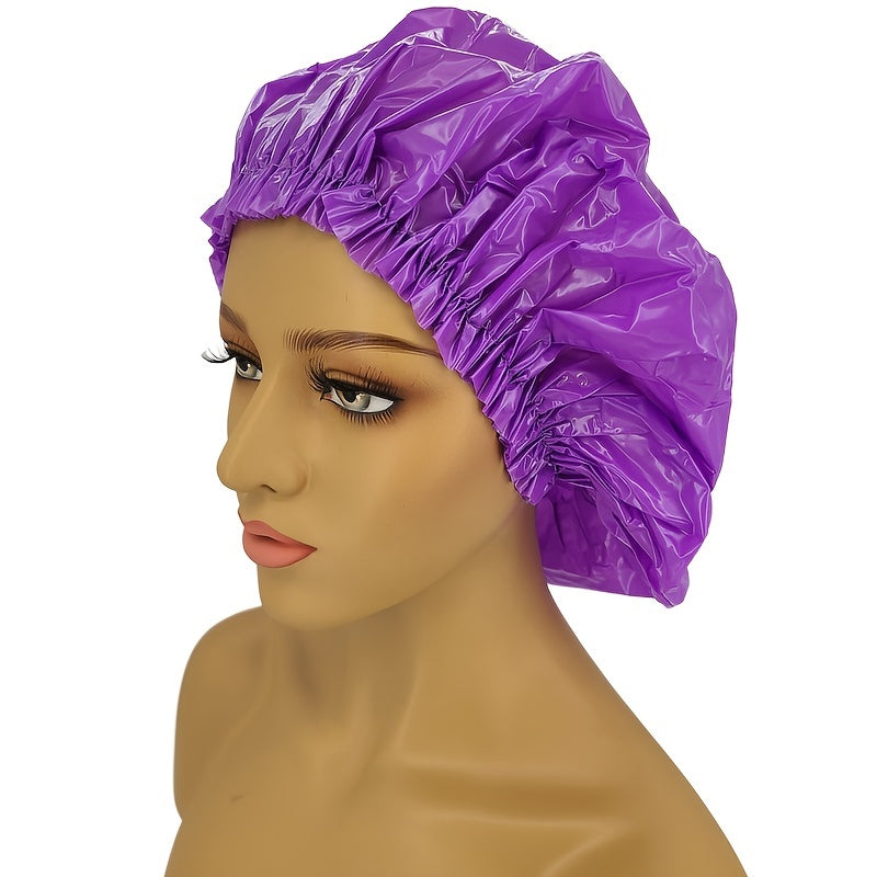 Waterproof Reusable Shower Cap for Women