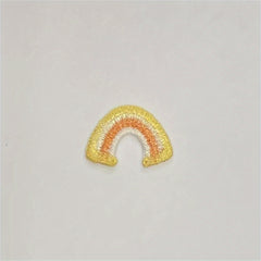 Bright Rainbow Embroidery Patch for Men