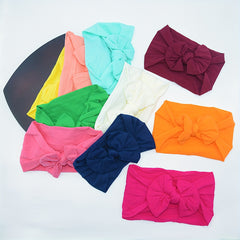 8pcs Baby Soft Bow Headband for Holiday Party Gift