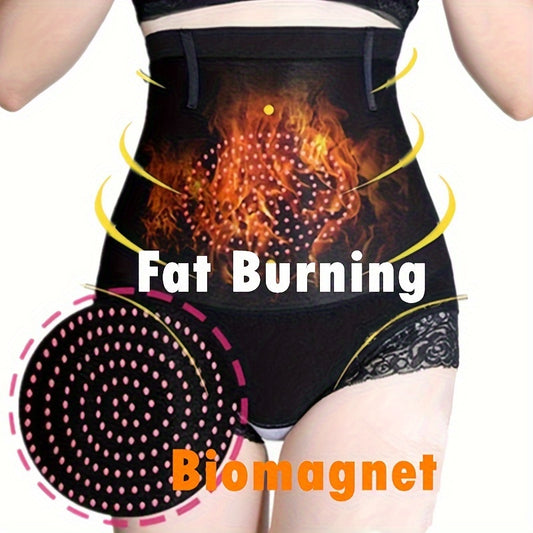 Lady Waist Support Biomagnetic Fat Burning Thin Waist Underwear