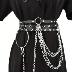 Gothic Style Halloween Waist Chain for Girls