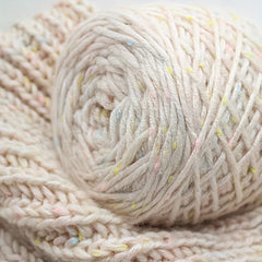 2pcs Dot Mohair Yarn Soft & Skin-friendly for Crocheting