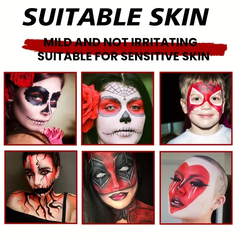 Halloween Face Body Paint Painting Body Art Makeup Set