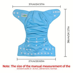 Solid Cloth Diapers Breathable Washable Training Pants Leak Proof Diaper