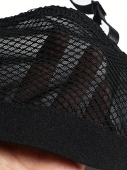 Push Up Bra with Contrast Lace Detail