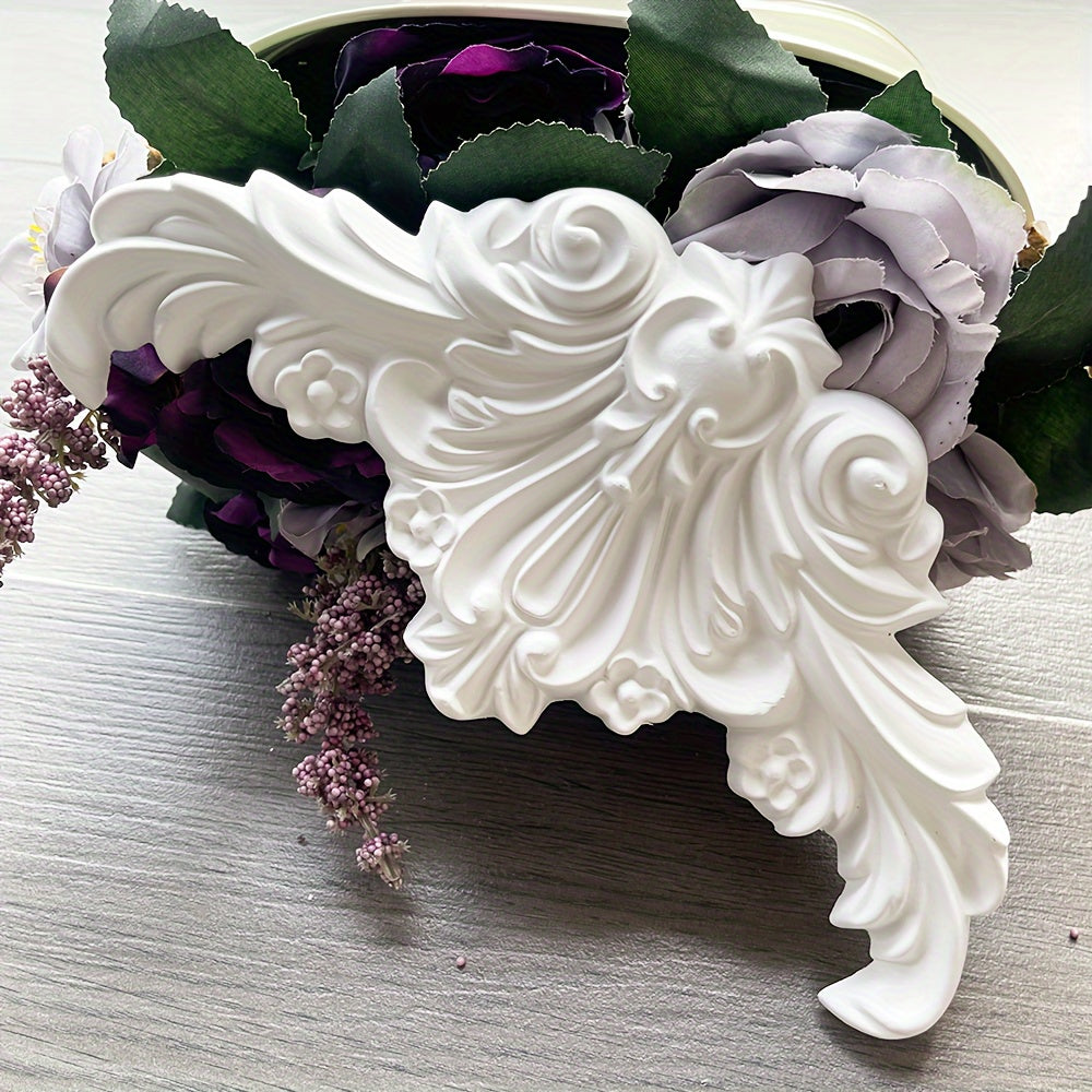 French Ceiling Pu Corner Flower Decorative Line Semicircular Line