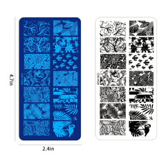 Manicure Stamping Kit for Unique Nail Art Designs