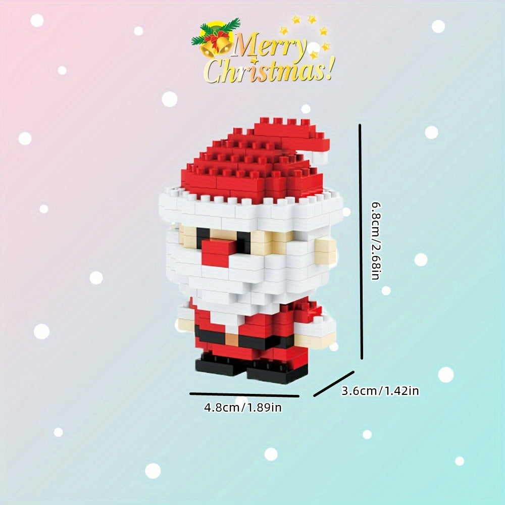 Mini Christmas Themed Building Blocks for Kids