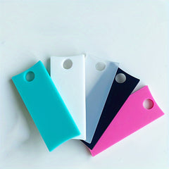2pcs Silicone Name Tag For Tumblers Cup ID Accessories