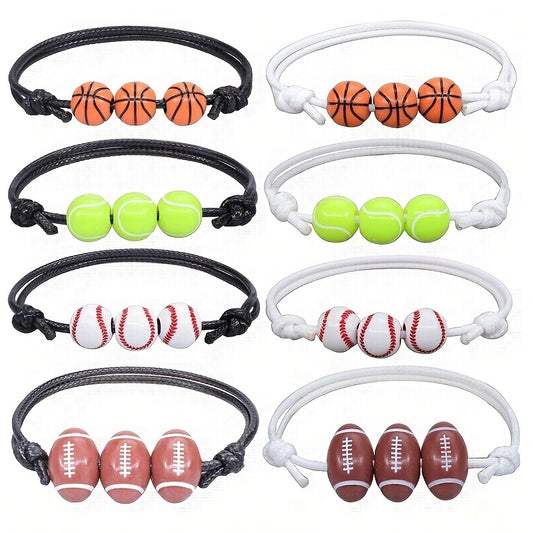 Adjustable Sports Bracelet for Volleyball Basketball Rugby Unisex