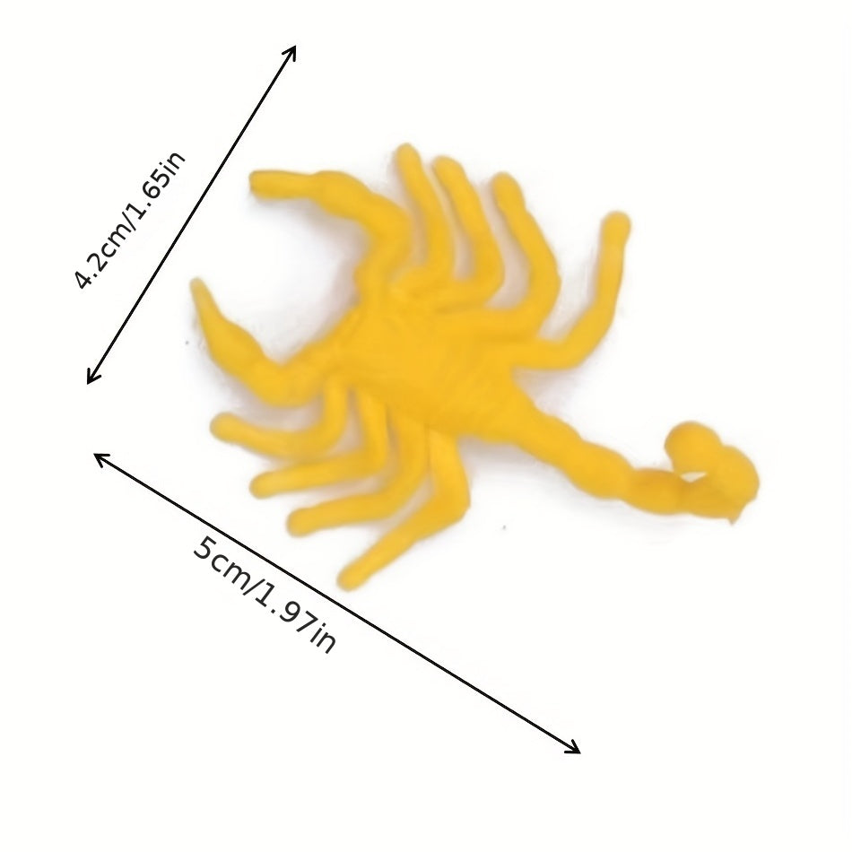 12pcs Mini Insect Models Kids Toys Spider Ladybug Beetle Ornaments