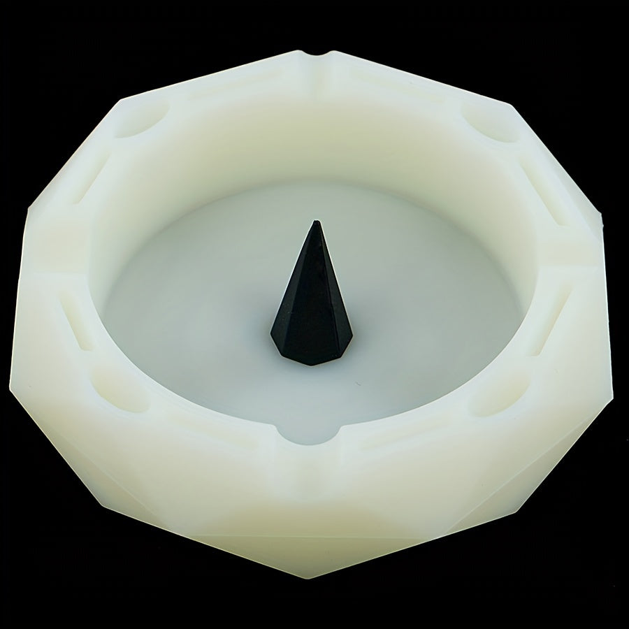 Luminous Ashtray Diamond Shape for Home Hotel Bar Office Fancy Gift