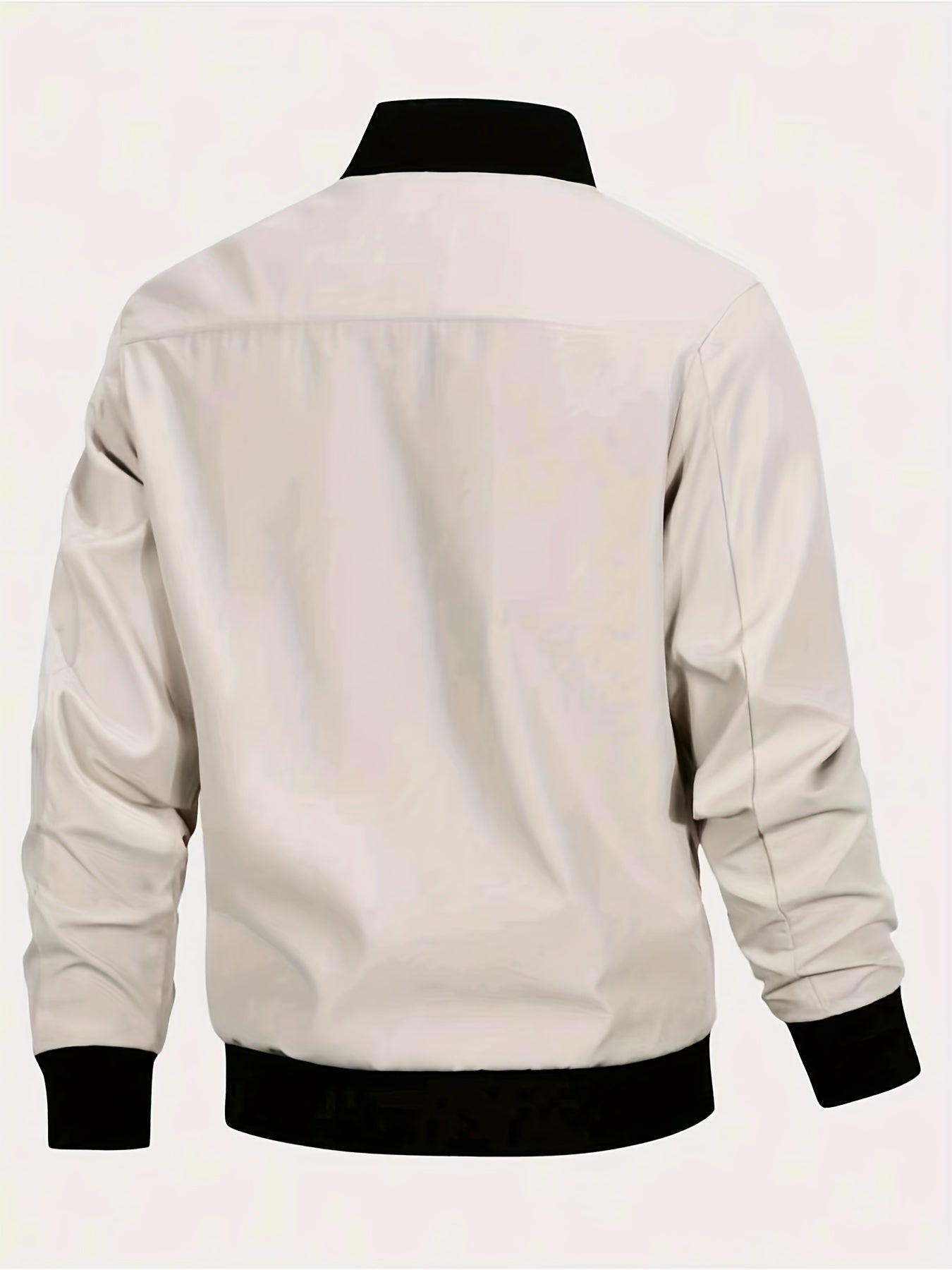 Men's Lightweight Windbreaker Jacket Zip Up Coat