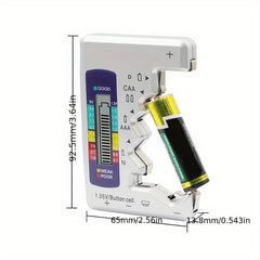 Digital Battery Tester for AAA CAA D 1 5V Button Cell Batteries