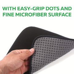 Microfiber Bowling Ball Towel with Grip Shammy for Improved Precision