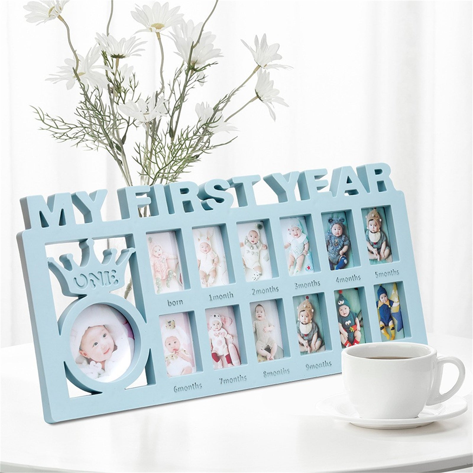 Baby Growth Record Photo Frame - Creative & Durable Material