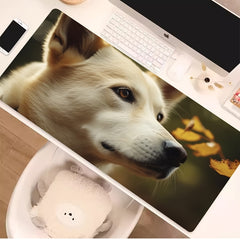 Dog Large Office Mouse Pad Soft Pad College Washable