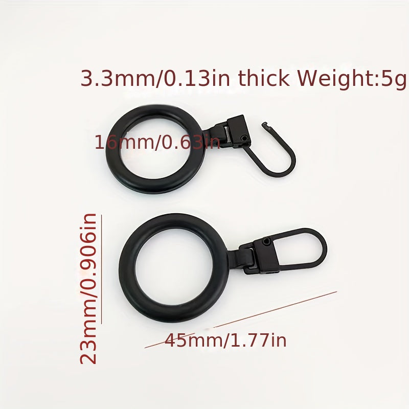 5pcs Metal Pendant Accessories for Box Bag Coat Shoes