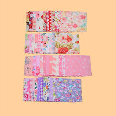 50pcs Random Print Cotton Quilting Sewing Patchwork DIY Cloth