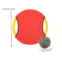 Outdoor Parent Child Bouncing Hoop & Throwing Ball Toy Set