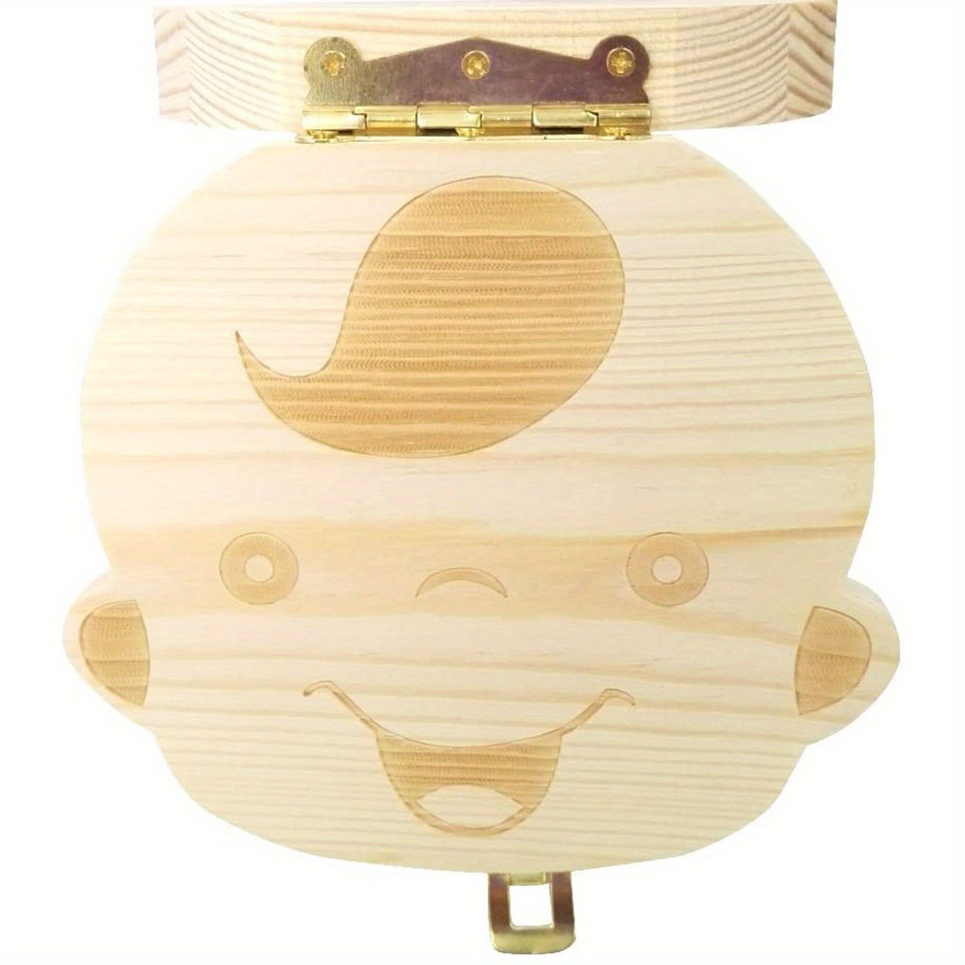 Baby Tooth Box Keepsake For Girls Wooden Tooth Storage And Saver Box