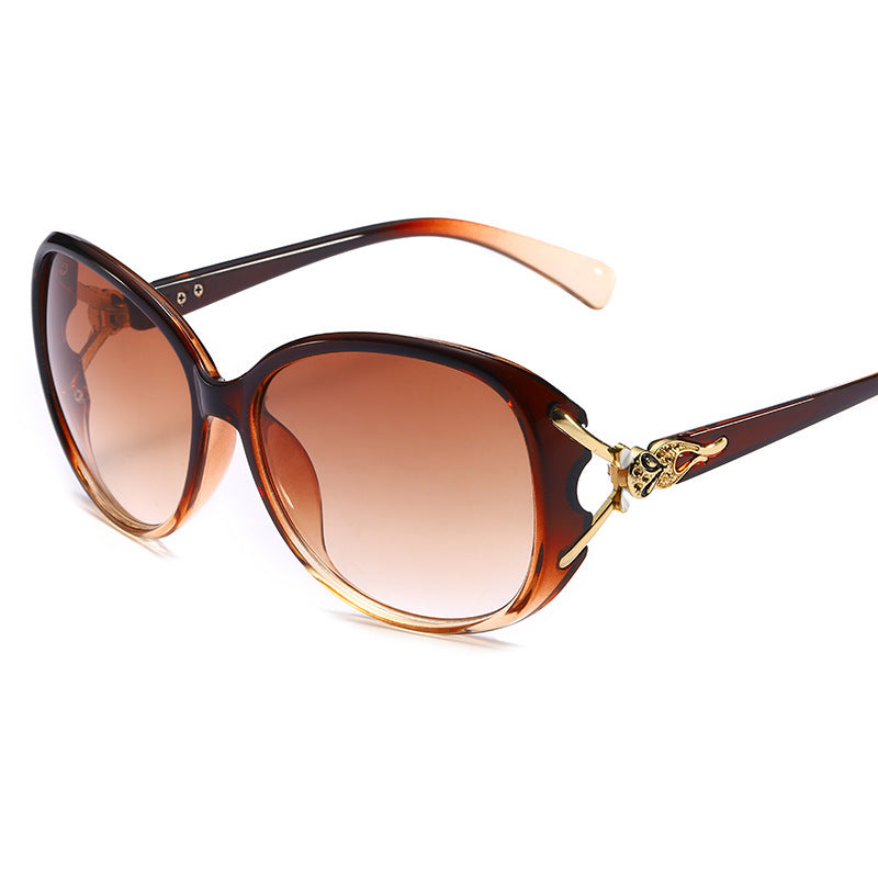 Vintage Women Oversized Polarized Sunglasses Ladies Large Shades Classic Fox