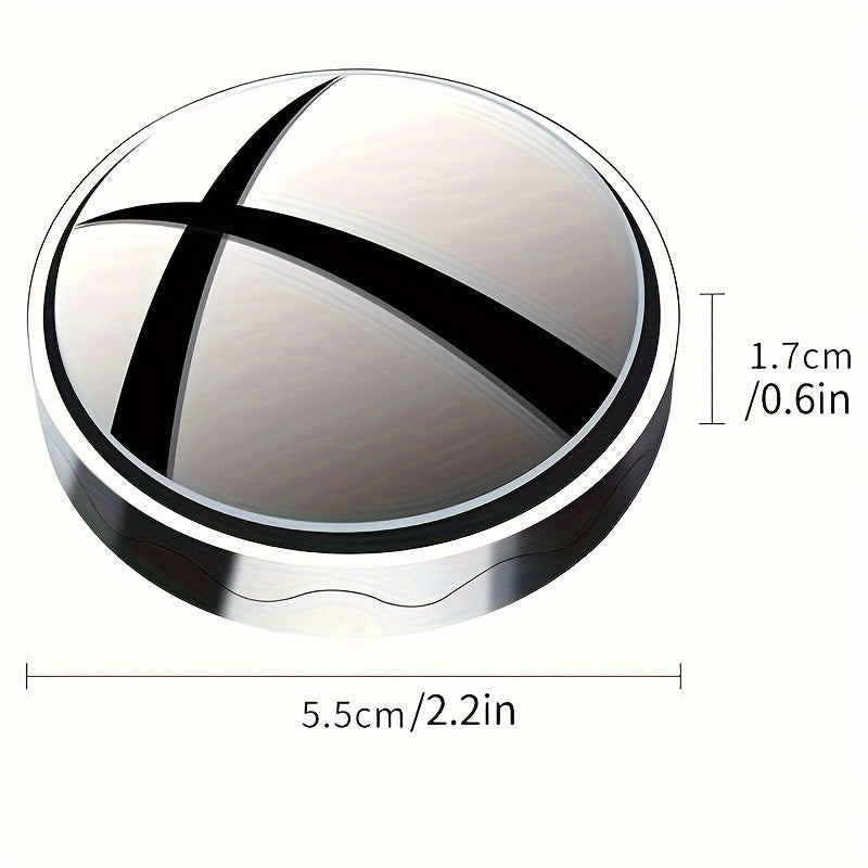 2pcs Car Reverse Rearview Mirror with 360 Adjustable Large Field of View