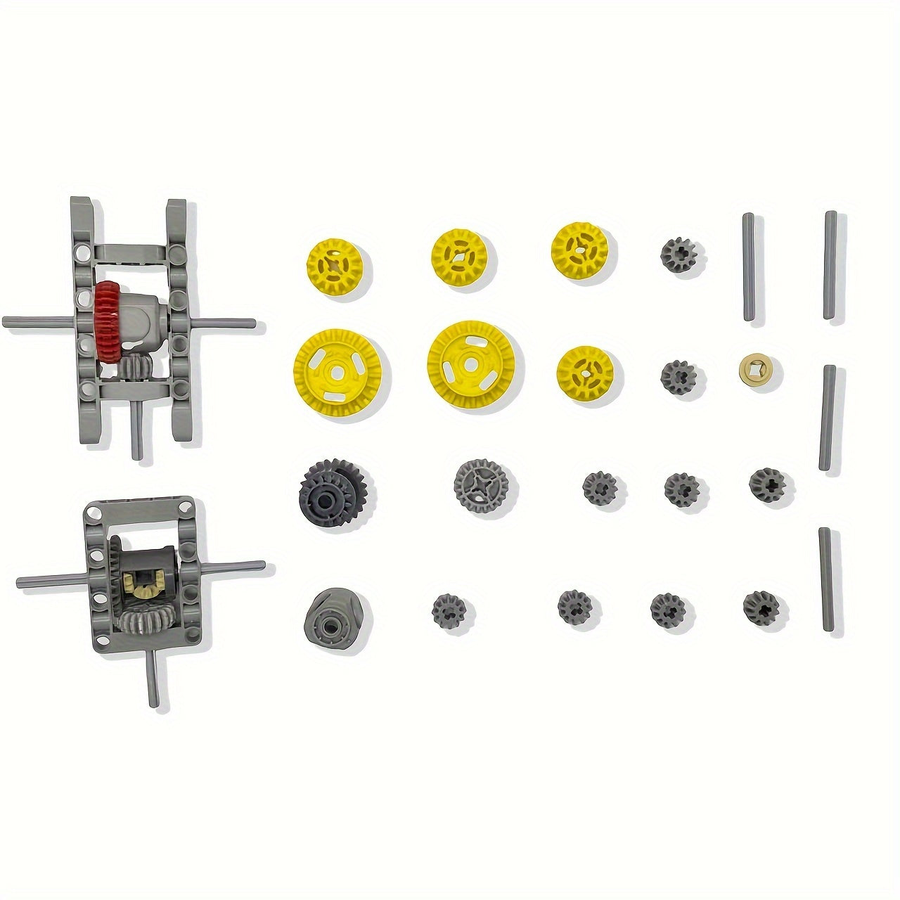 Diffraction Tech Building Block Combo Set for Various Assembly Scenarios
