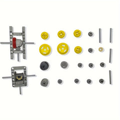Diffraction Tech Building Block Combo Set for Various Assembly Scenarios
