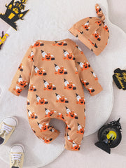Cute Cartoon Long Sleeve Bodysuit for Babies