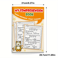 Engaging Comprehension Book for Kids: Improve Reading & Critical Thinking Skills