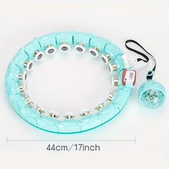 Smart Weighted Fitness Hoop for Waist Abdomen Training