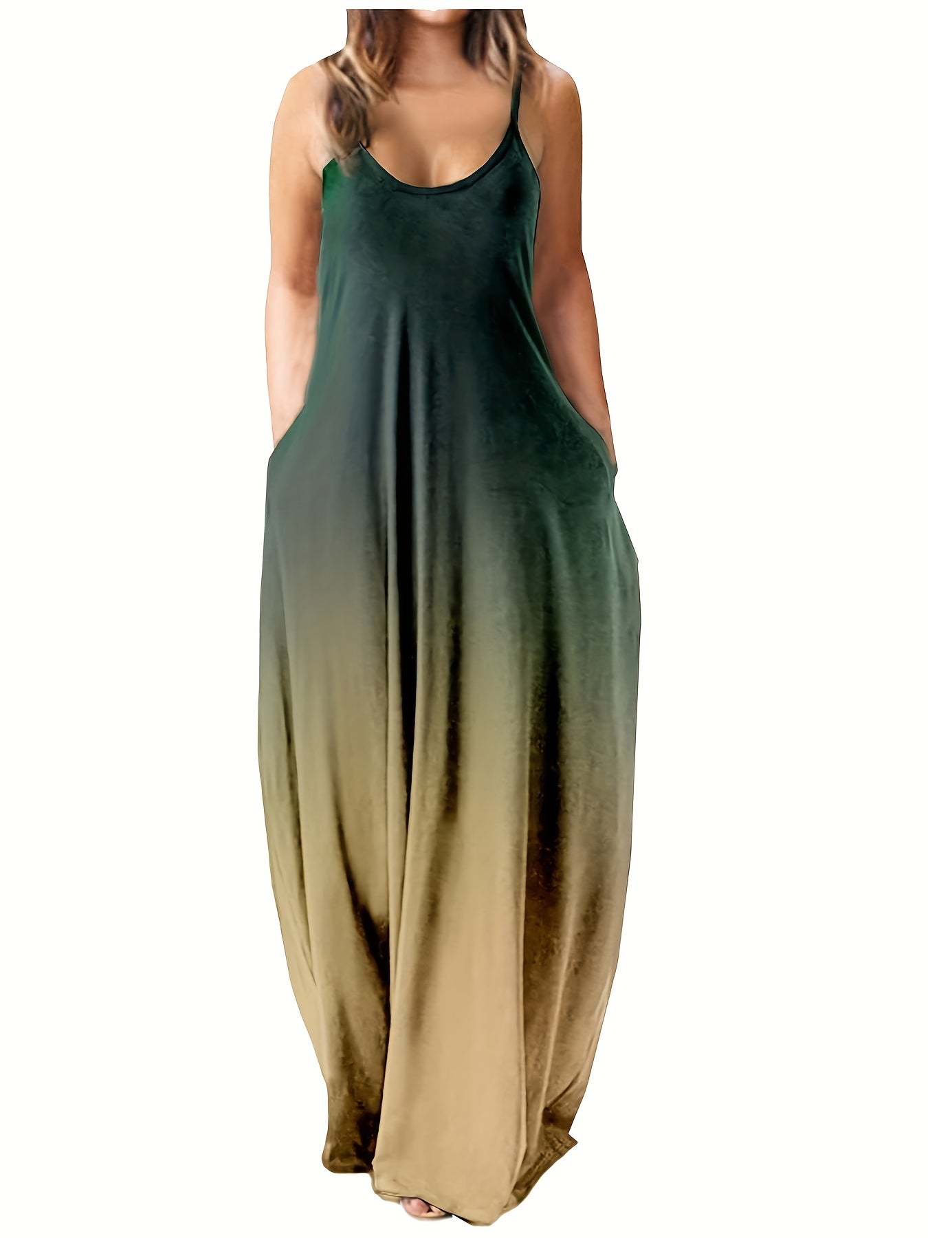  Sexy Boho Dress Women's V Neck Cami Ma