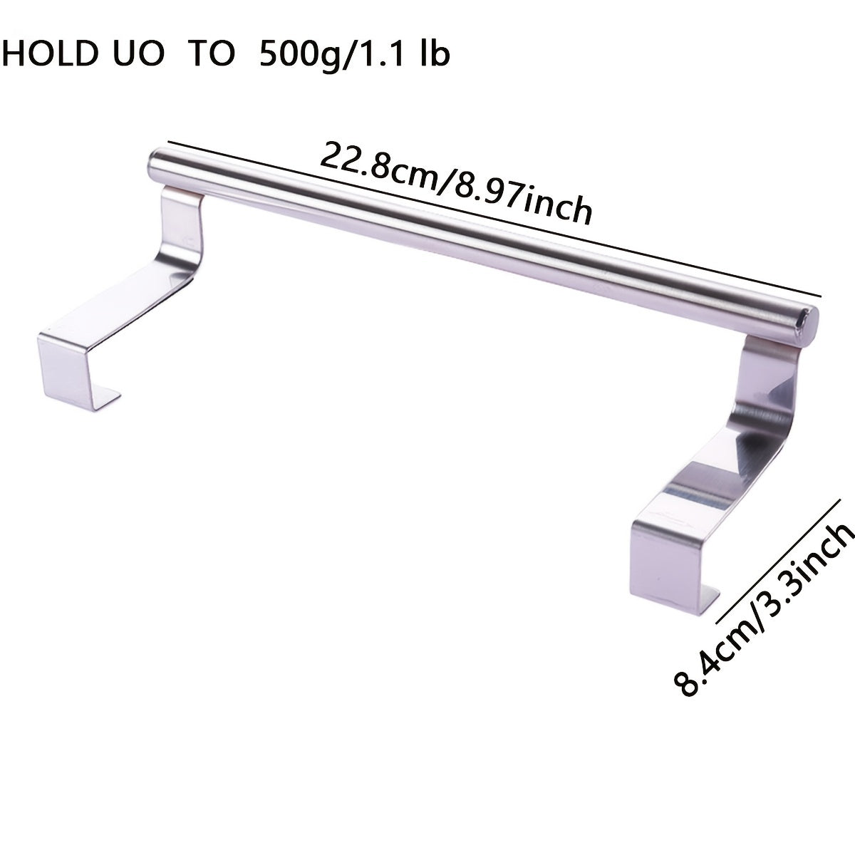 Single Pole Towel Rack Cabinet Door Back Cloth Hanging Rack Bathroom Towel Rack