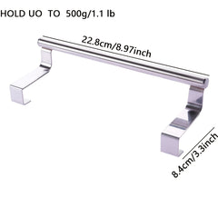 Single Pole Towel Rack Cabinet Door Back Cloth Hanging Rack Bathroom Towel Rack