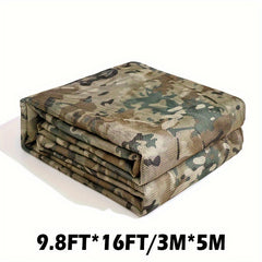 300D Camo Burlap Camouflage Netting for Camping Concealment Blinds