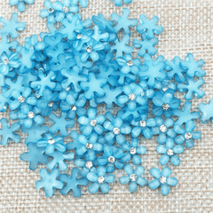 20pcs Resin Flower Phone Case Nail Art Ornament Accessories