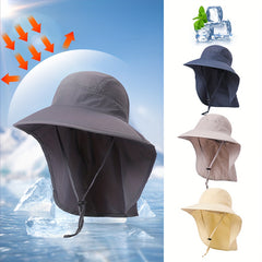 Summer UV Protection Bucket Hat Wide Brim S