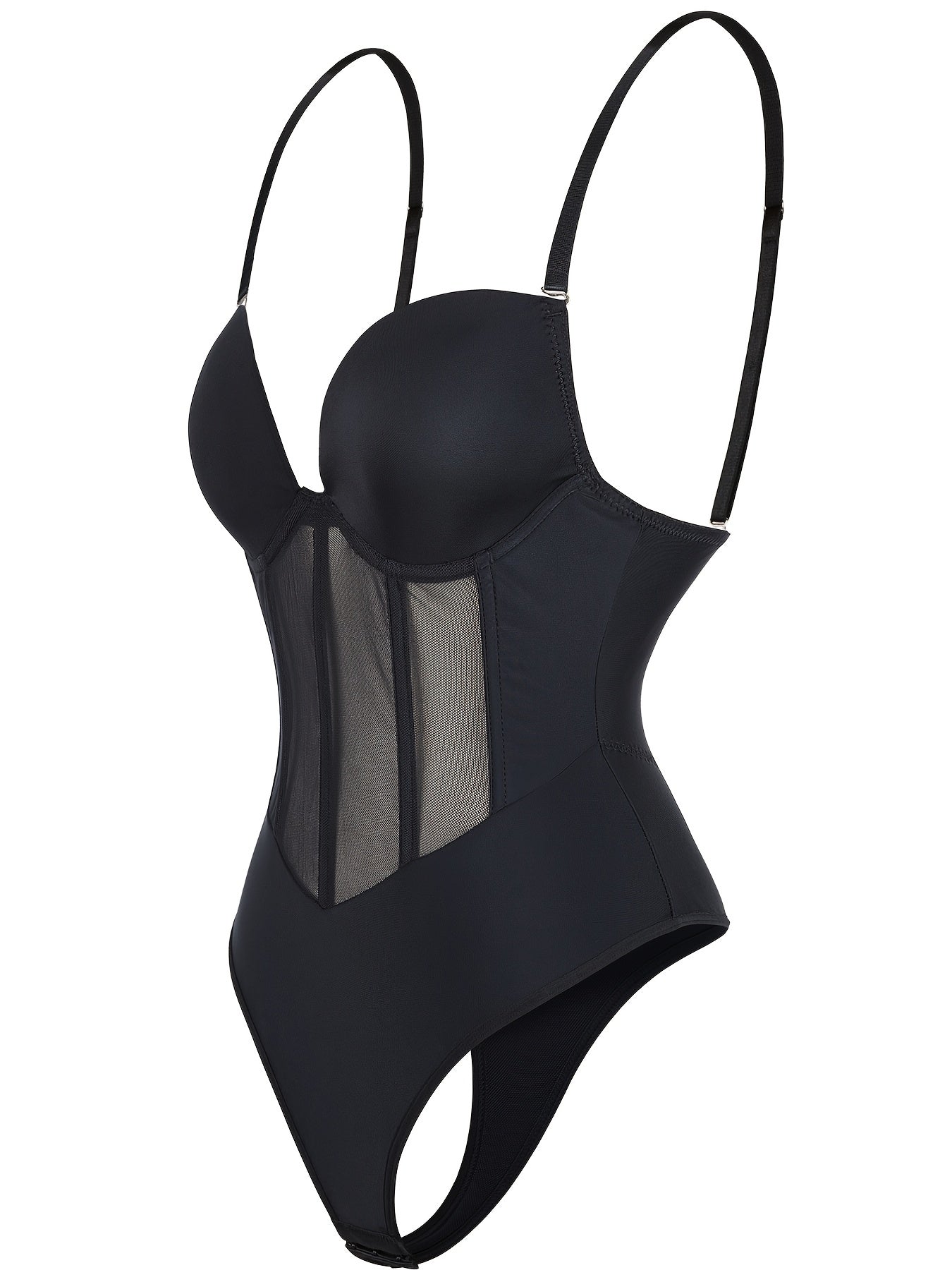 Tummy Control Slimming Slip Body Shaper Bodysuit Women's Shapewear