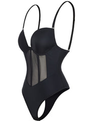 Tummy Control Slimming Slip Body Shaper Bodysuit Women's Shapewear