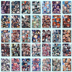48pcs Anime Cartoon Stickers Pack For Kids Laptop Luggage Bottle Cup Phone