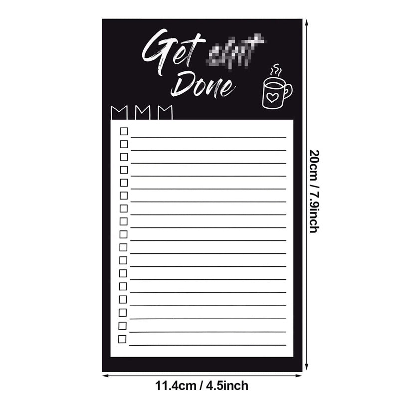 11 43 20 07cm Magnetic Memo Pad Style Refrigerator Sticker Notepad